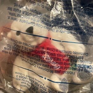 Vintage Coca Cola Collectors Plush Polar Bear NWT